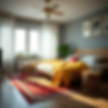 A curated selection of cleaning tools for rugs