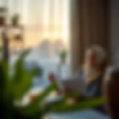 Financial Planning for Apartment Rental A person reviewing their budget and financial documents for apartment rental