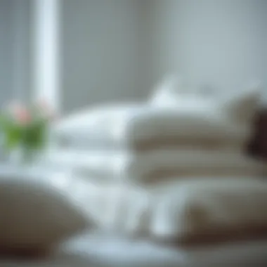 Drying techniques for freshly washed pillows