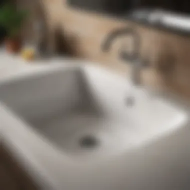 Achieving Optimal Sink Functionality Clean sink with water flowing smoothly