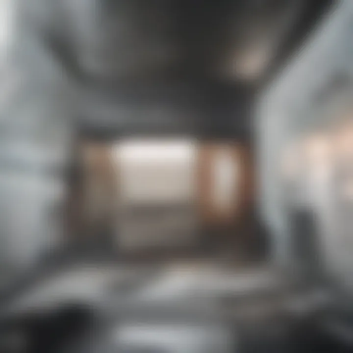 Interior of a studio apartment