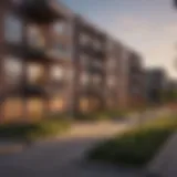 Overview of Texas urban landscapes showcasing diverse apartment buildings
