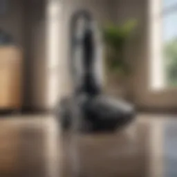 Innovative vacuum cleaner showcasing advanced suction technology