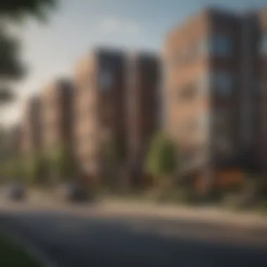 Diverse Community Living in Multifamily Housing Diverse community in a multifamily neighborhood
