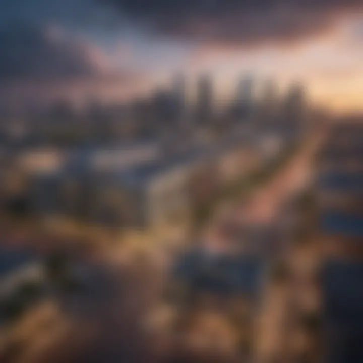 Vibrant city skyline showcasing Florida's urban growth