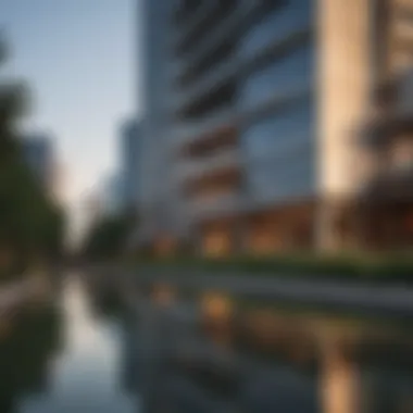 Modern residential buildings reflecting the architectural diversity of Dallas neighborhoods.