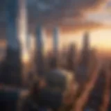 A stunning skyline representing emerging real estate markets