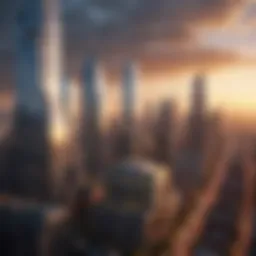 A stunning skyline representing emerging real estate markets