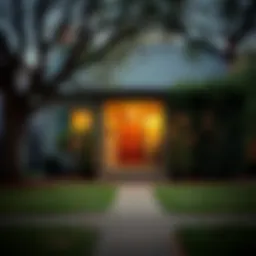 Charming house exterior in Bishop Arts District