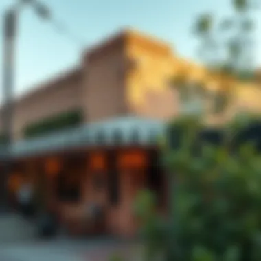 Local cafe in Bishop Arts District