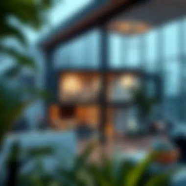 Blueprints and designs for a residential property