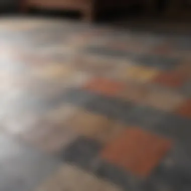 Various flooring materials displayed beautifully