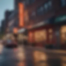 A vibrant street scene in a Chicago neighborhood showcasing local culture.