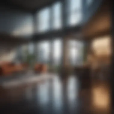 A modern condo showcasing urban living