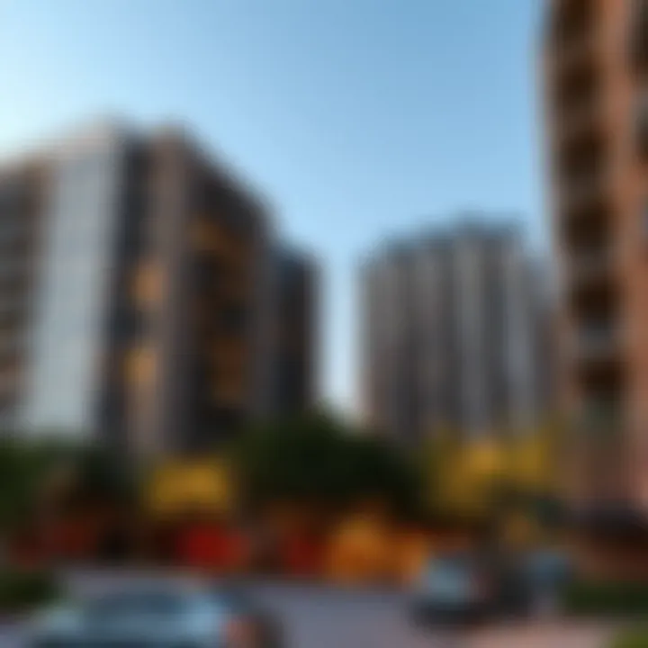 Modern Living in Austin Modern apartment buildings in a vibrant area