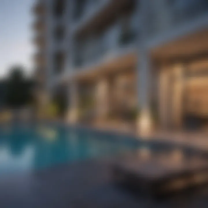 Luxurious amenities at City View Terrace Apartments