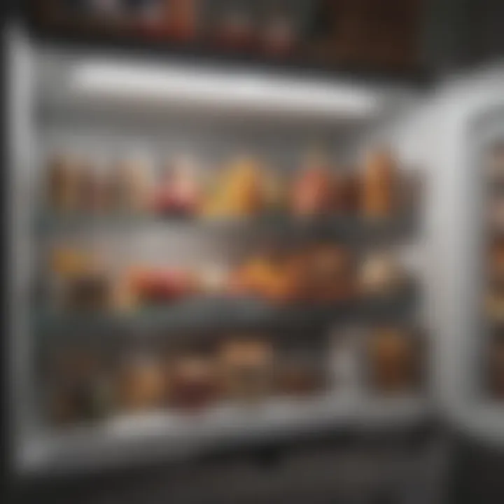 Proper food storage techniques in the refrigerator