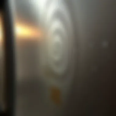 Common Metal Surface Issues Illustration of common issues on metal surfaces like fingerprints