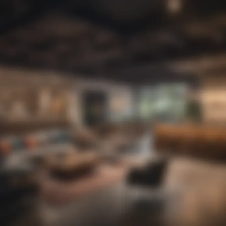 Community event in a co-living space fostering connections