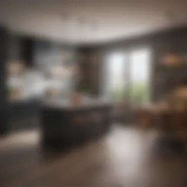 Stylish Shared Kitchen Design Stylish shared kitchen in a Miami co-living apartment