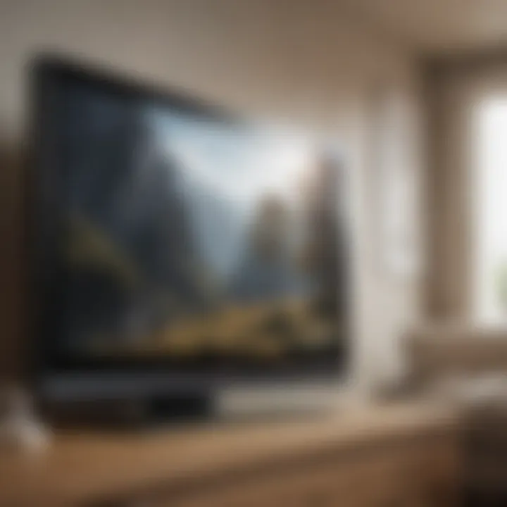 Image showing common mistakes in TV screen cleaning