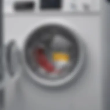 Exploring the Internal Components of a Washing Machine Diagram illustrating the internal components of a washing machine