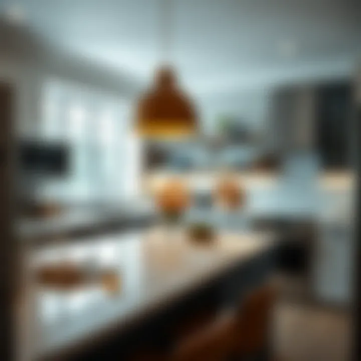 Stylish kitchen after thorough maintenance