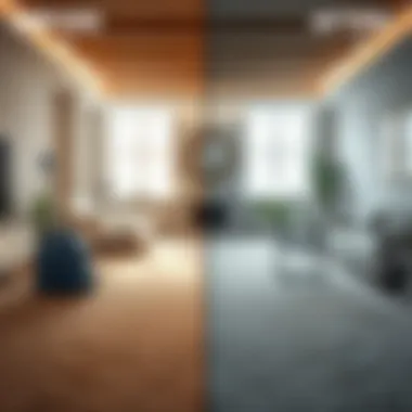 Transformative Carpet Cleaning Results Before and after images showcasing carpet cleaning results