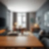 Stylish apartment interiors showcasing modern design trends in 60607