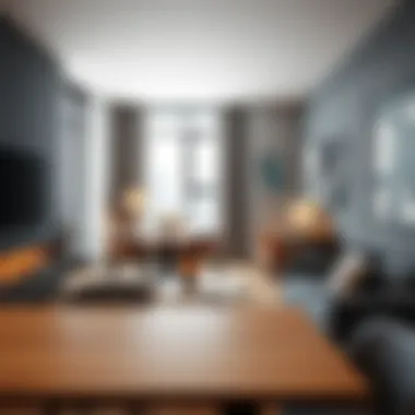 Stylish apartment interiors showcasing modern design trends in 60607