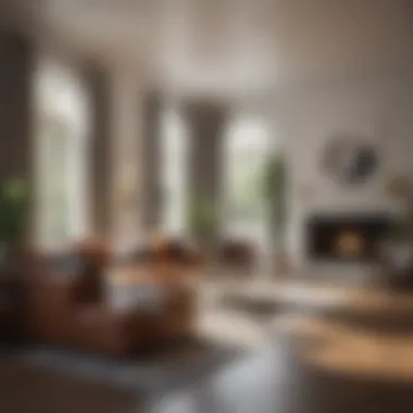Elevate Your Living Space Elegant living space with modern decor