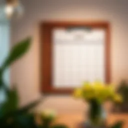 Organized chore chart displayed on a wall