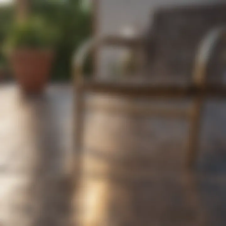 Durable materials for outdoor deck furniture