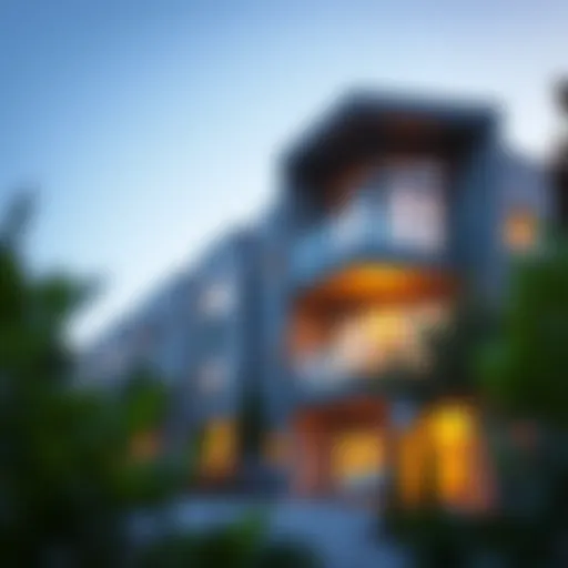 Cypress Apartments Architectural Design Stunning exterior view of Cypress Apartments showcasing modern architecture