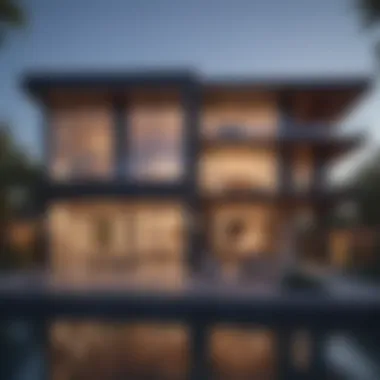 Modern residential development reflecting the real estate trends in Dallas