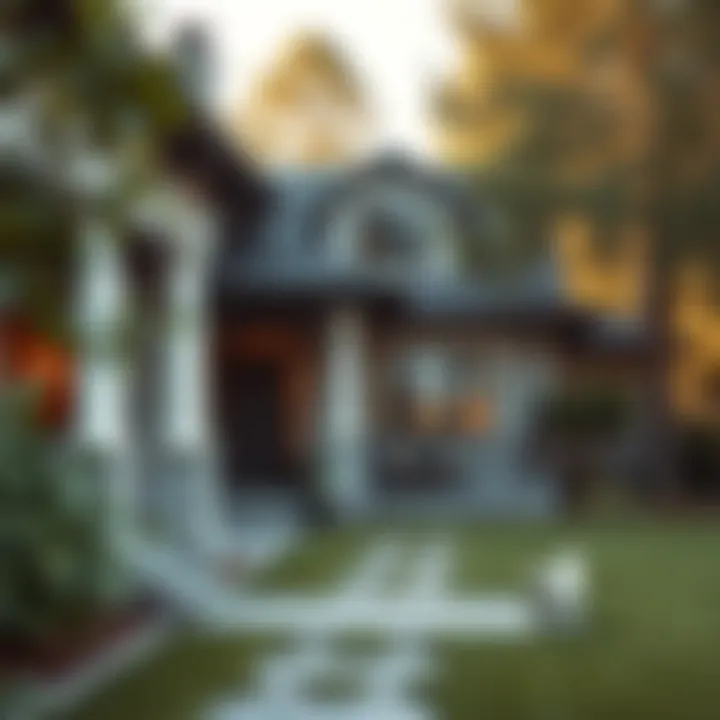 Exterior view of a well-maintained property indicating upkeep