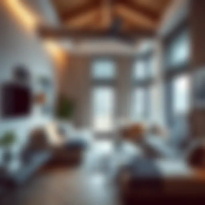 Aesthetic blend of functionality and style in studio living