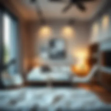 Cozy and efficient studio apartment layout