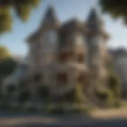 Charming Victorian architecture in a picturesque neighborhood