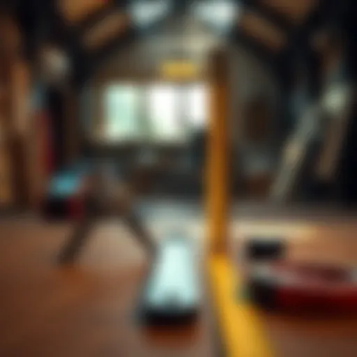 Precision measuring tools for house dimensions