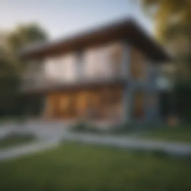 Graph showing factors affecting square footage