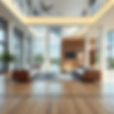 Floor layout and space planning