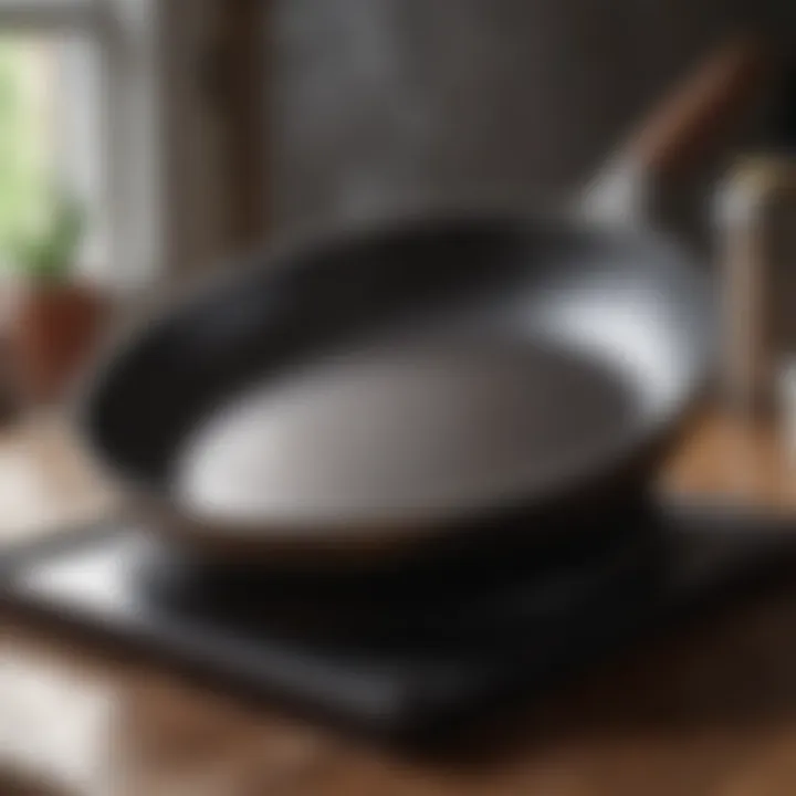 Cleaning tools for maintaining an iron skillet