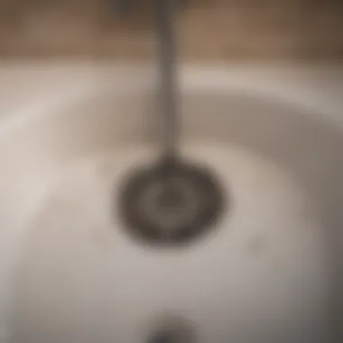Understanding Clogged Tub Drains Clogged tub drain with water buildup