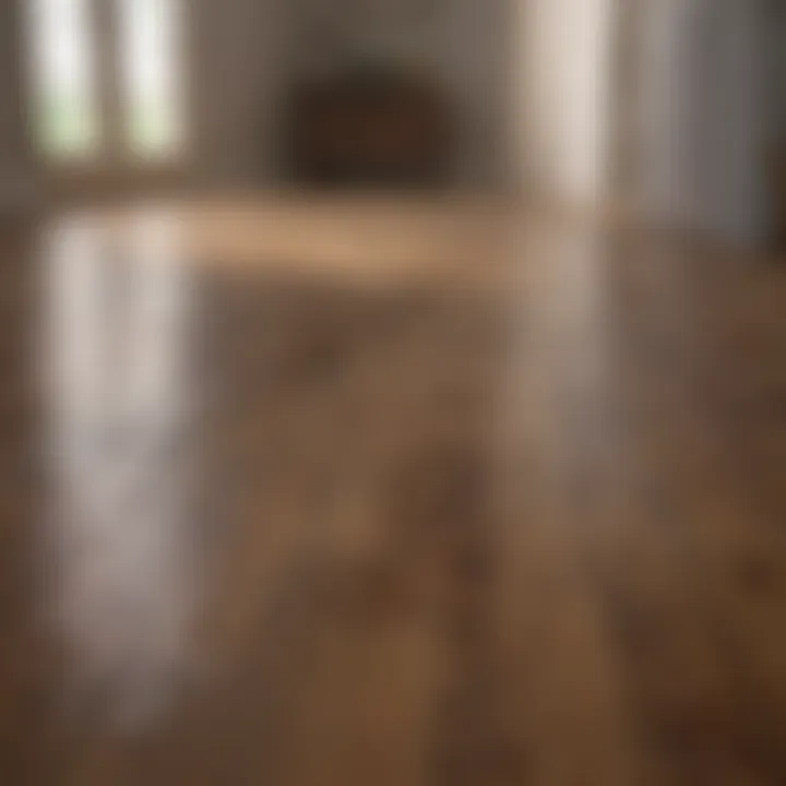 Aftercare for cleaned wood floors