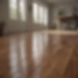 Natural cleaning solution for hardwood floors