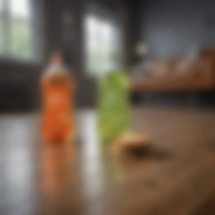 A selection of eco-friendly cleaning products