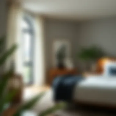 Serene bedroom with must-have furnishings