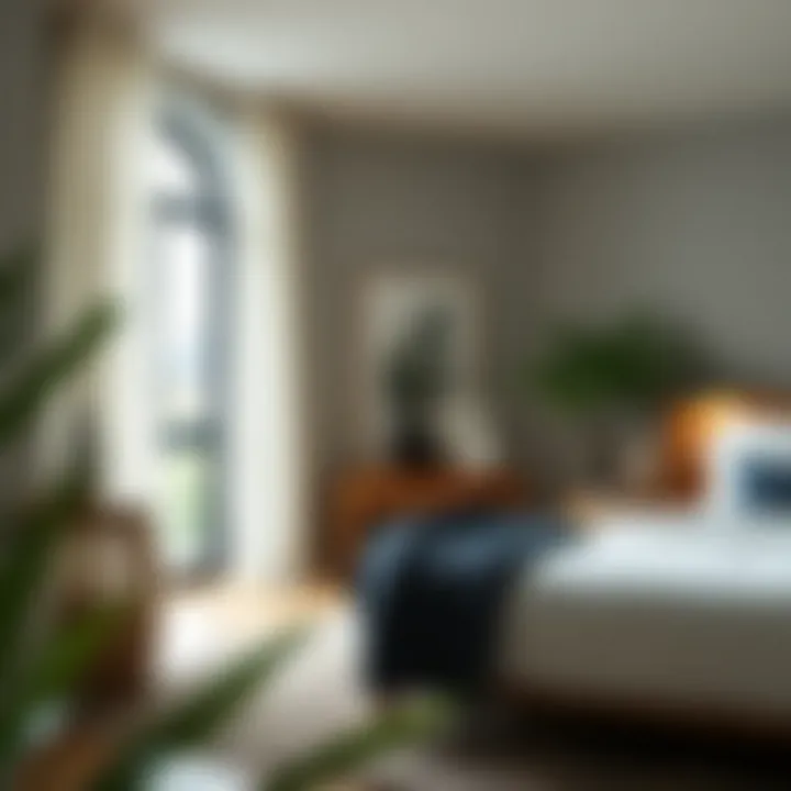 Serene bedroom with must-have furnishings