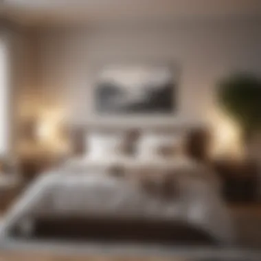 Cozy bedroom with tasteful decor